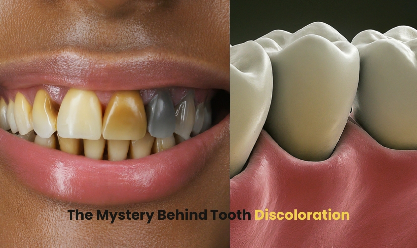 The Mystery Behind Tooth Discoloration - Winchester Smiles of Virginia Family Dental Center